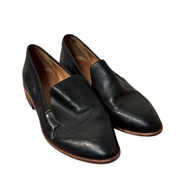 Madewell Leather Slip-On Loafers Size 8 - Picture 1 of 5
